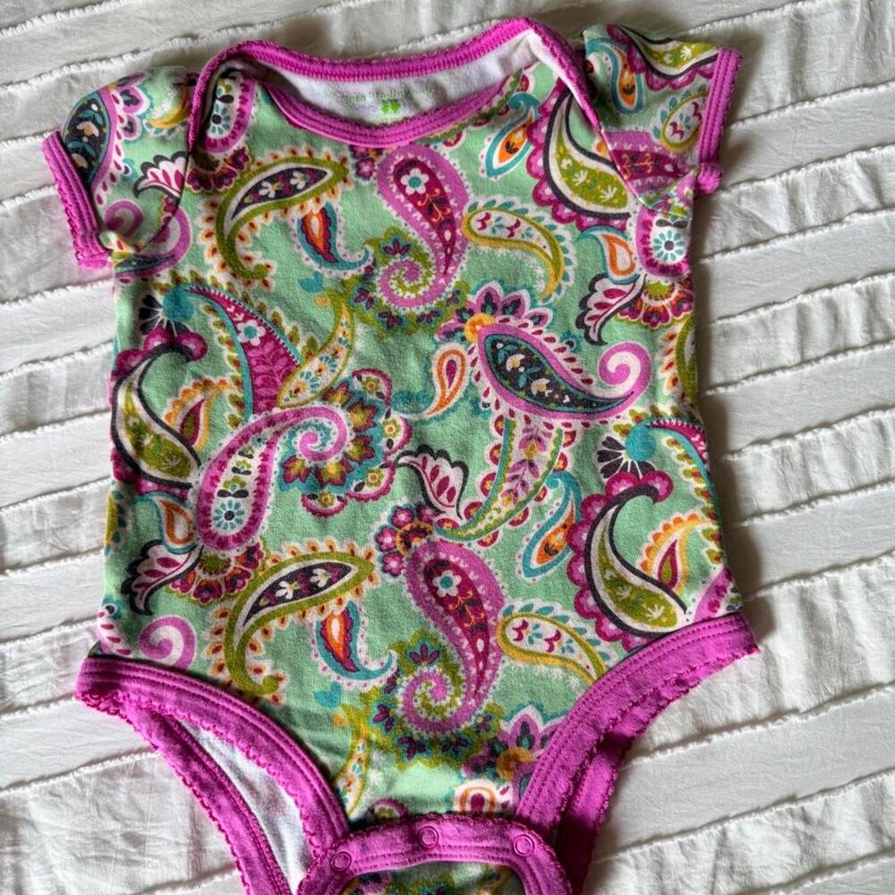 Vera bradley baby bodysuit with ruffles